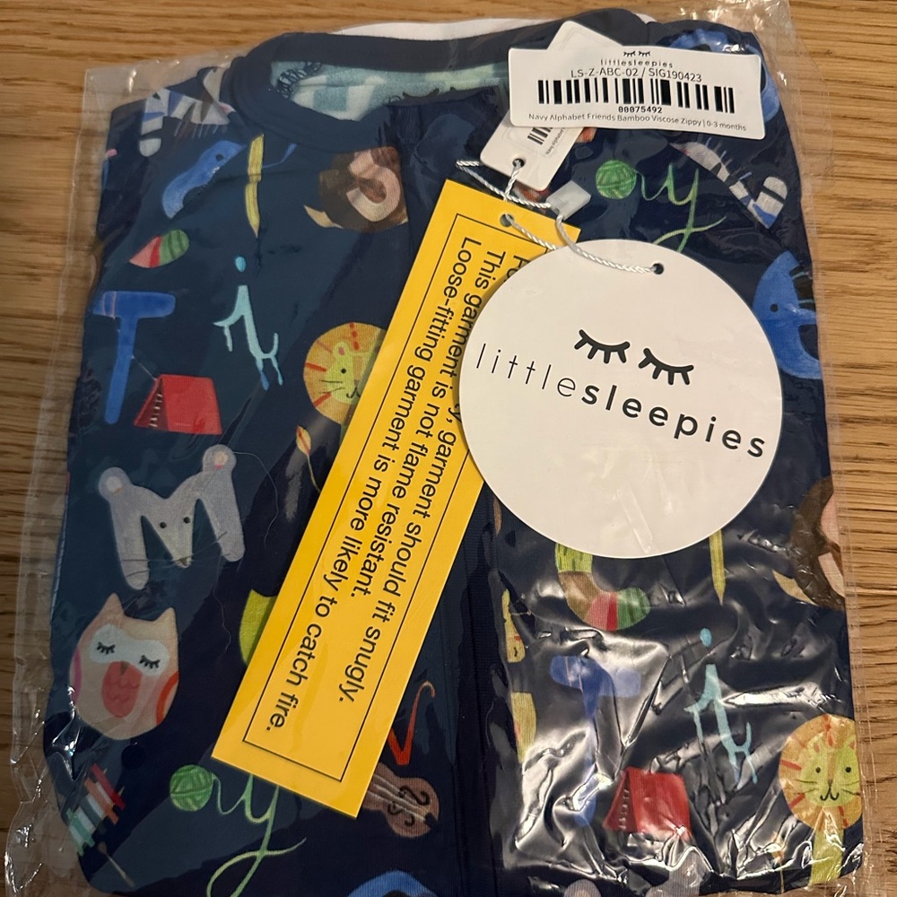 Little Sleepies Multicolor Print Pajama Set